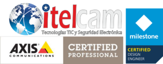 Itelcam SpA - Certificado Profesional Axis y Certificado Milestone